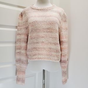 Wild Fable Women's/Junior's Peach/Pink Pullover Crewneck Style Sweater Size S;XL